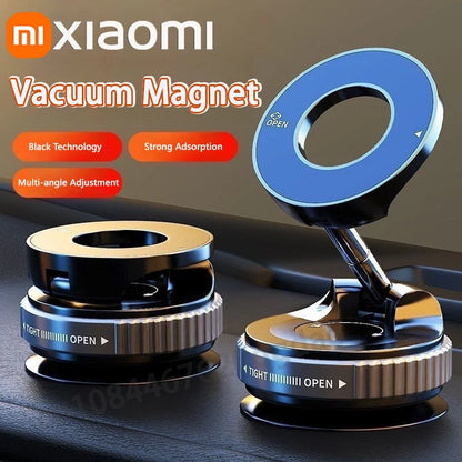 NEW Xiaomi Vacuum Suction Phone Holder | Powerful Magnet & 360° Swivel for Cars | Dashboard & Windshield Mount