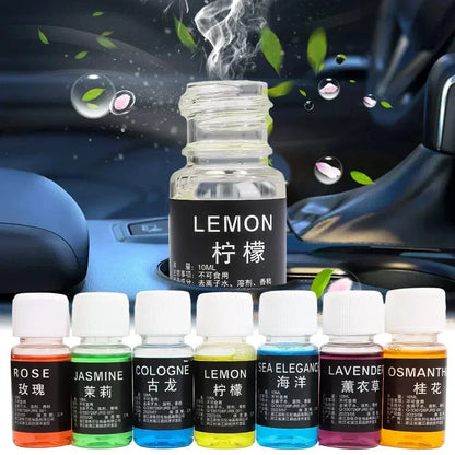 10ml Essential Oil Refill for Car Vent Clips | Aroma Perfume Replenisher for Air Conditioning & Humidifiers