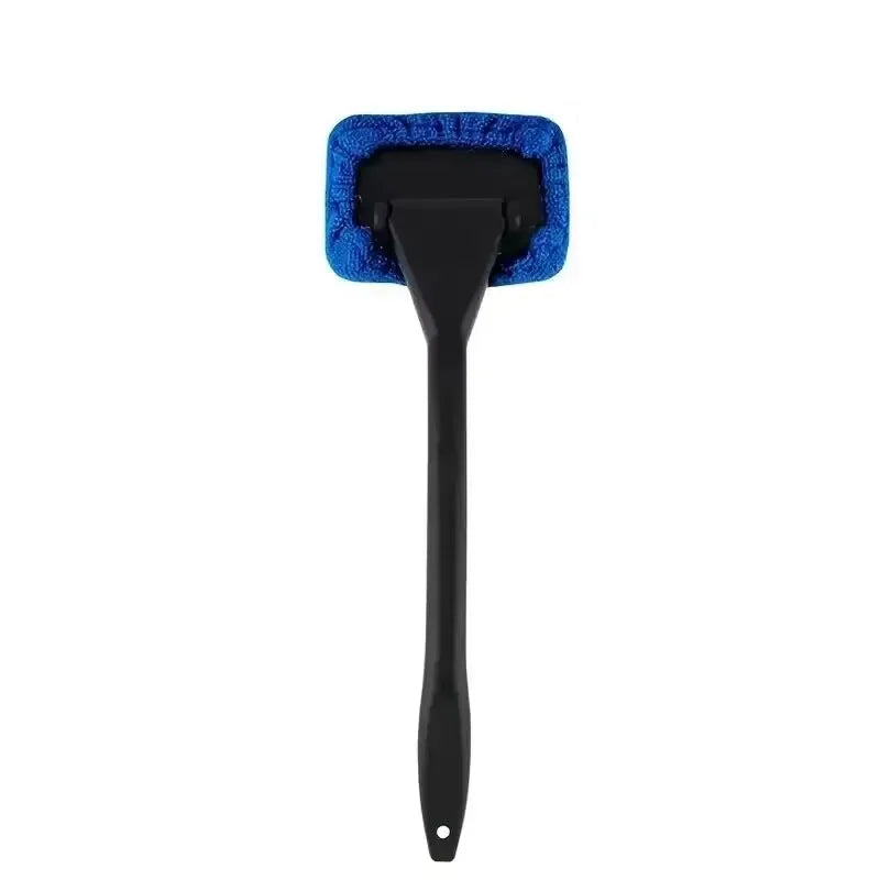 Interior Windshield Wiper & Cleaner | Long Reach Brush for Car Glass Cleaning | Ergonomic Handle Tool