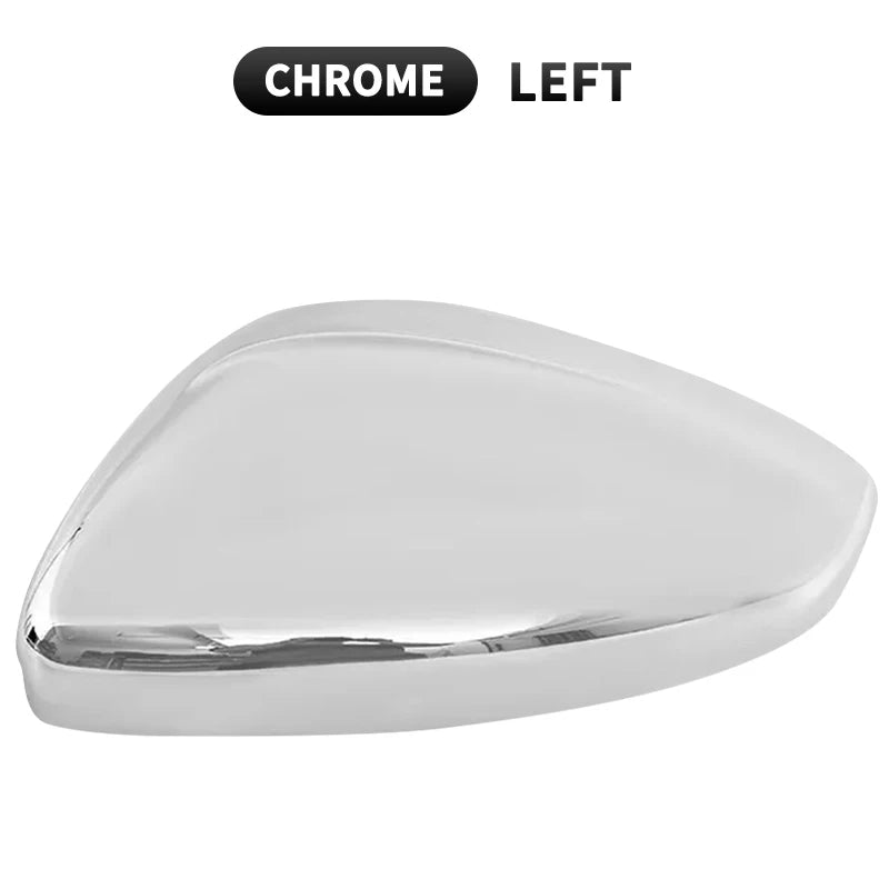 Pair of Door Mirror Cover Caps | Replacement Housing for Peugeot 208 (2012-2019) | Left & Right Side Exterior Shell