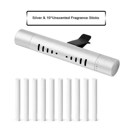 Car Vent Air Freshener Clip | Eliminates Odors with Long-Lasting Natural Scents | Auto Aroma Accessory
