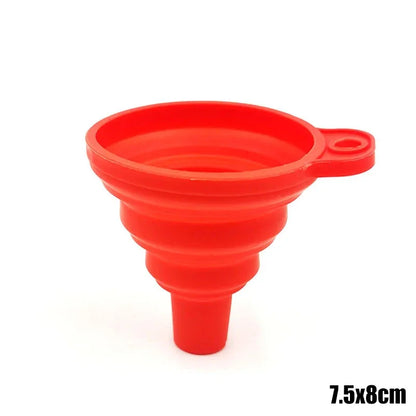 Long-Reach Anti-Splash Funnel | Plastic Oil & Gas Filling Tool for Cars & Trucks | Easy Engine Refueling