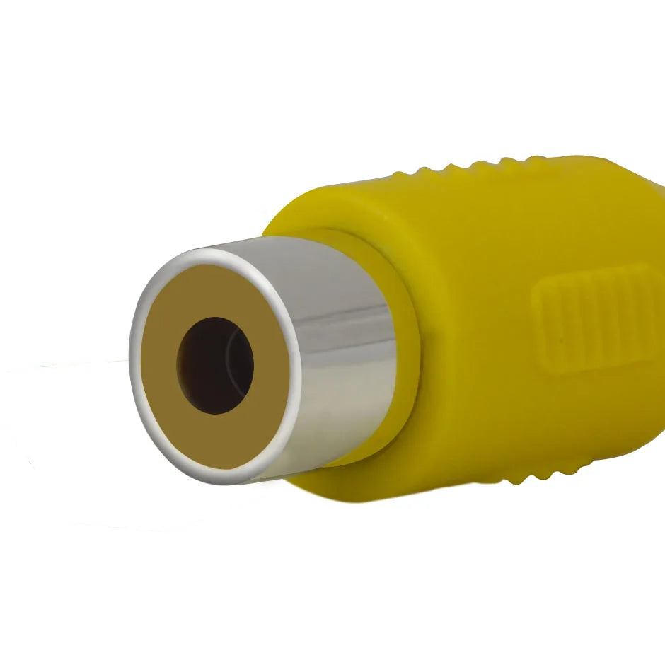 RCA to 2.5mm AV Adapter Cable | Rear View Camera Connection for DVR Dash Cam | Reverse Trigger Video Input Line