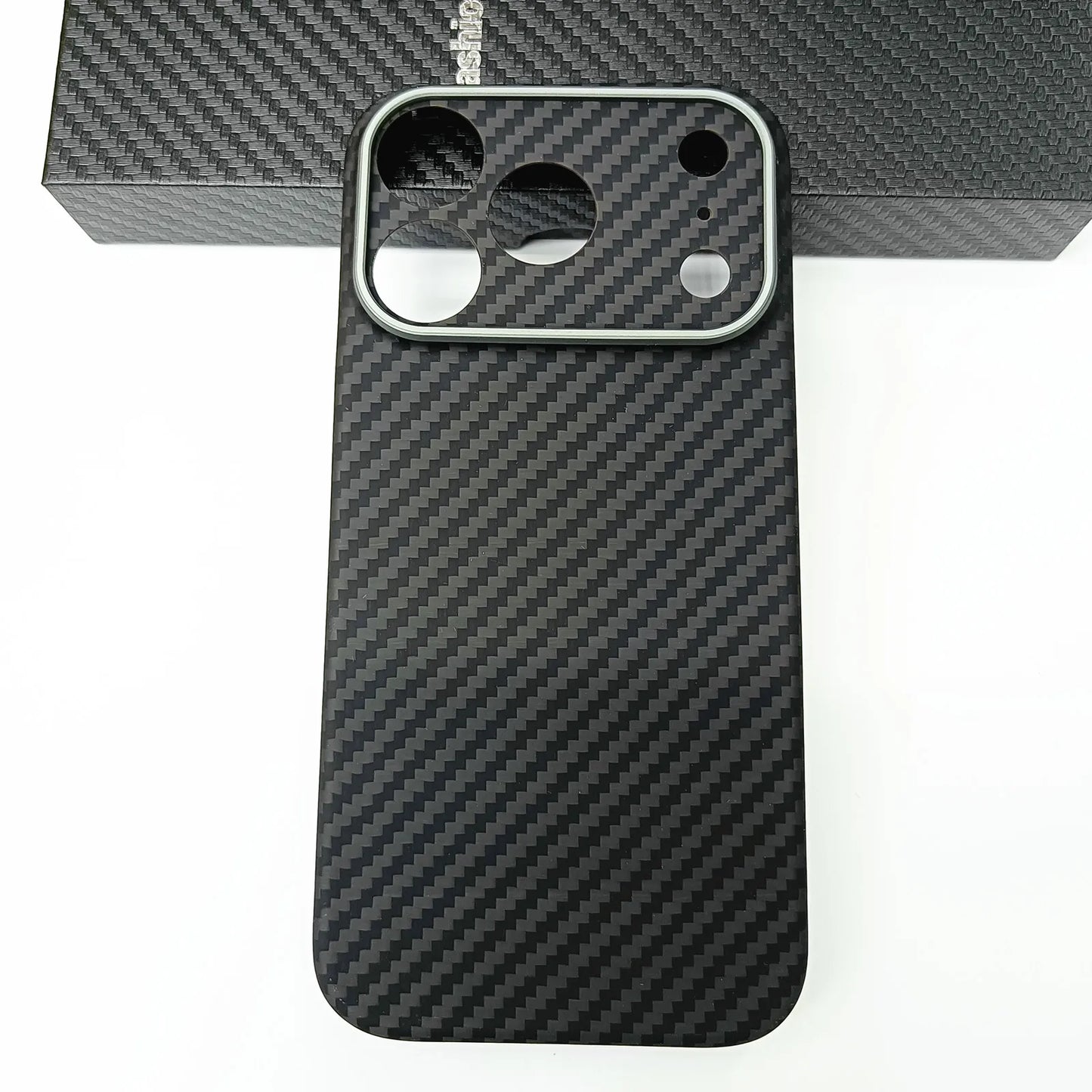 Asdipsa Genuine Aramid Carbon Fiber Magsafe Case For iPhone 17 Pro Max 17Pro Matte Fine Camera Hole Thin Hard Armor Cover
