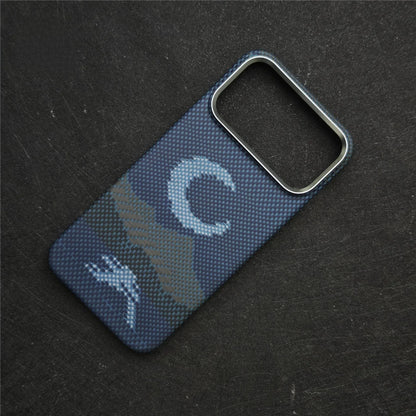 Real Kevlar Aramid Carbon Fiber Ultra thin Protective Case For iPhone 17/16 Pro Max Magsafe Magnetic Wireless Charging Cover