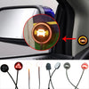 Universal Blind Spot Detection System (BSD/BSM) | Lane Change Warning with LED Alert | Car & Truck Safety Driving Aid