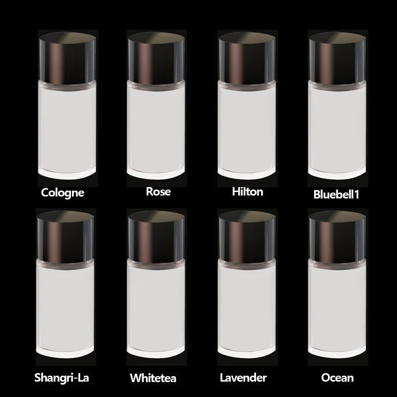 Car Vent Clip Refill Perfume | Ocean, Whitetea, Rose, Lavender & Bluebell Scents | Odor Eliminator & Air Freshener