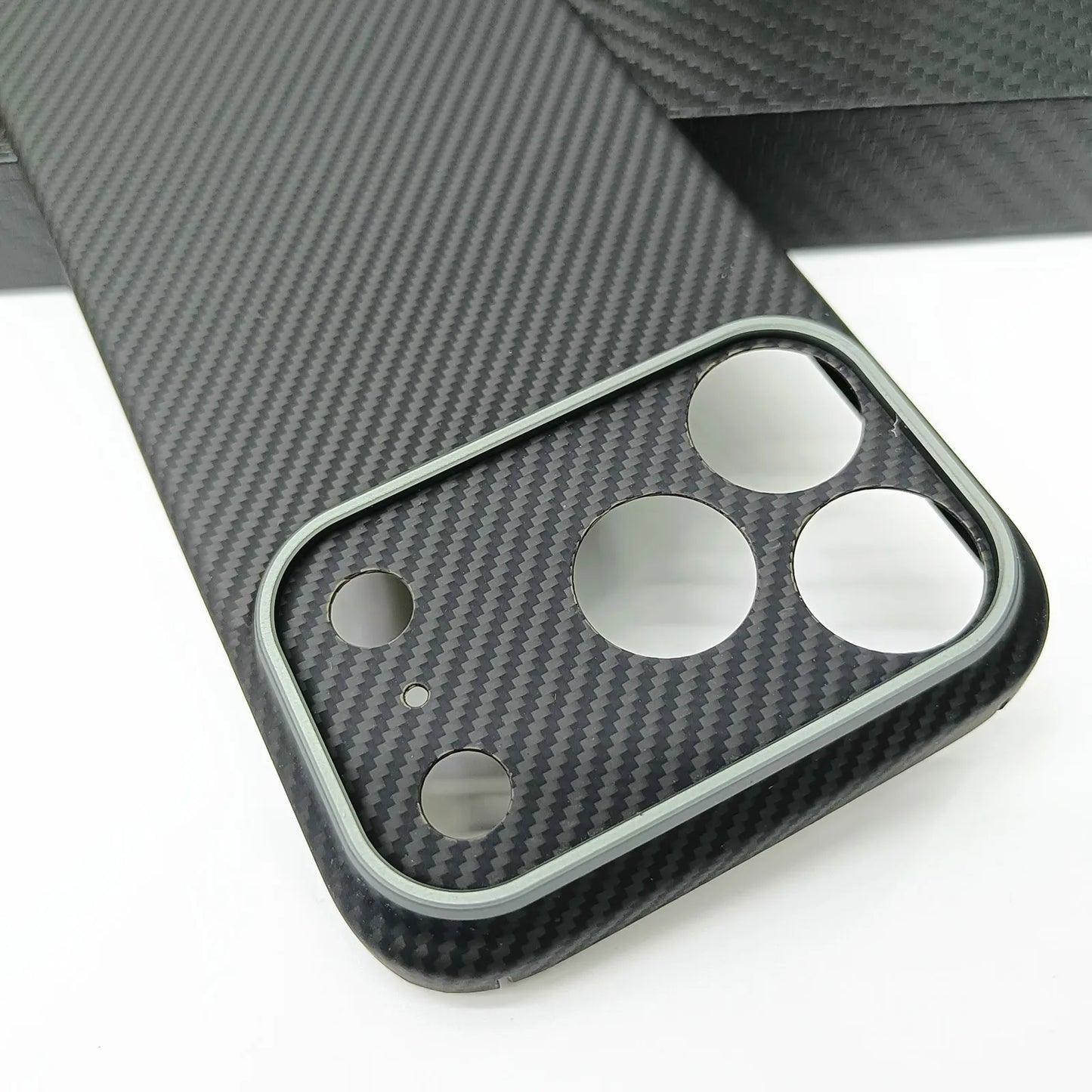 Asdipsa Genuine Aramid Carbon Fiber Magsafe Case For iPhone 17 Pro Max 17Pro Matte Fine Camera Hole Thin Hard Armor Cover