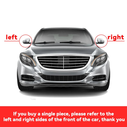 1-Pair Glossy Rearview Mirror Cover Caps | Replacement Housing for Mazda 3 / Axela (2014-2019) | Exterior Styling Upgrade
