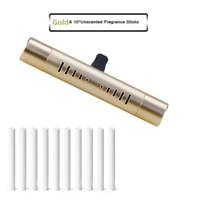Car Vent Air Freshener Clip | Eliminates Odors with Long-Lasting Natural Scents | Auto Aroma Accessory