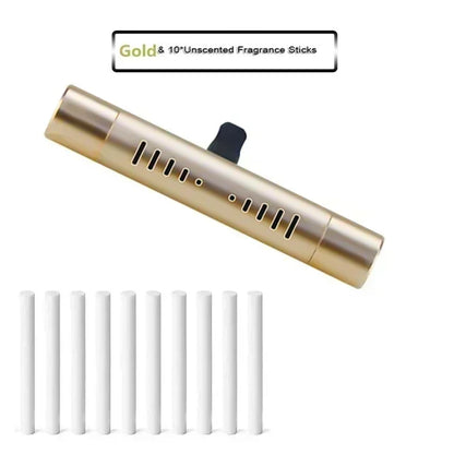 Car Vent Air Freshener Clip | Eliminates Odors with Long-Lasting Natural Scents | Auto Aroma Accessory